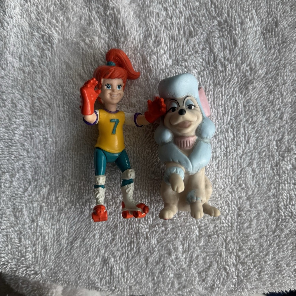 Vintage Disney Georgette & Warner Bros Red Hot Riding Hood PVC Figure Lot